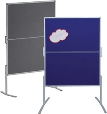 Produktbild von FRANKEN Moderationstafel PRO Maße: 120 x 150 cm (B x H) Material der Vorderseite: Filz