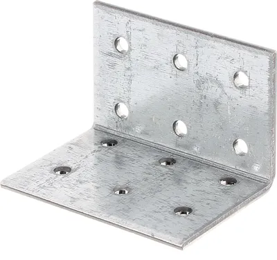 Obrázek produktu pro Alberts 846770 Lochplattenwinkel, weiß, 60 x 60 x 60 mm, 50er Set