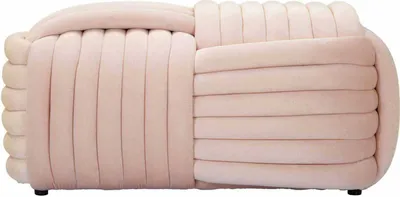 Produktbild von Mauro Ferretti Sitzbank Softy Rosa 90x45x45 cm