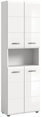 Obrázek produktu pro Skříňka vysoká Ice bílá 60 x 185 x 30 cm X86A9713