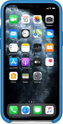 Produktbild von Apple MY1F2ZM/A, Cover, Apple, Apple iPhone 11 Pro, 14,7 cm (5.8"), Blau