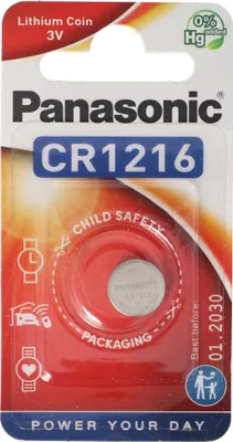 Produktbild von Panasonic CR1216 Lithium Batterie