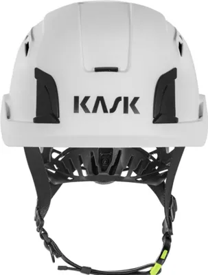 Immagine prodotto di Casco di sicurezza KASK ZENITH X Air, casco da costruzione, casco da arrampicata, casco da lavoro, ruota girevole misura 52-63 cm, sistema di ventilazione colore: bianco