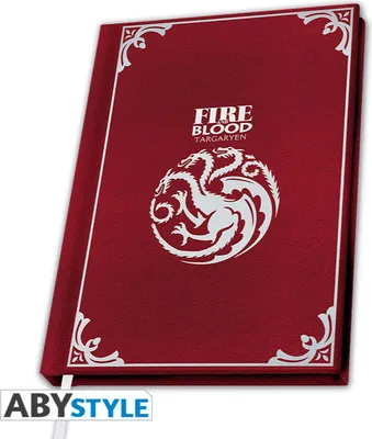 Zdjęcie produktu dla Notatnik Gra o Tron A5 - Targaryen