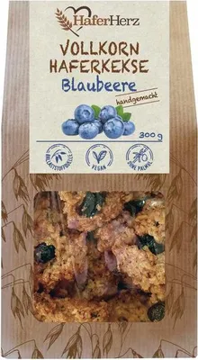 Produktbild von HaferHerz Vollkorn Haferkekse Blaubeere 300g