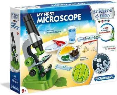 Obrázok produktu pre Clementoni PLAY SET MY FIRST MICROSCOPE 50583