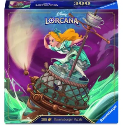 Zdjęcie produktu dla Puzzle Ravensburger Disney Lorcana: Alicja w Krainie Czarów, 300 elementów