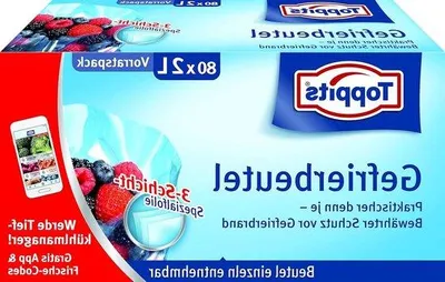 Produktbild von Gefrierschutzhüllen 2 Liter 80 Stück transparent standard