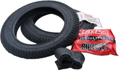 Immagine prodotto di 2x pneumatici per bicicletta carrozzina scooter Kenda 12 1/2 x 2 1/4 62-203 incl. camera d'aria