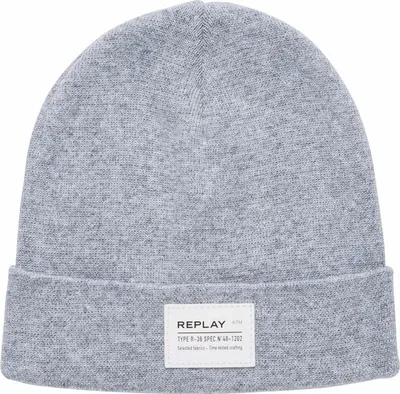Immagine prodotto di REPLAY beanie berretto Beanie + Scarf Set Grey Melange grigio