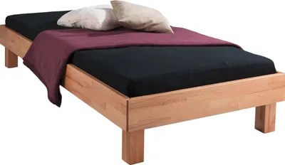 Produktbild von Bettgestell - Kernbuche massiv - 90 x 200 cm