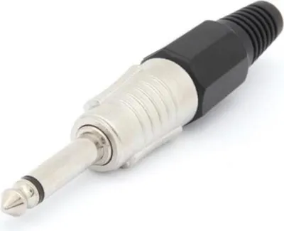 Immagine prodotto di CONNETTORE MONO PROFESSIONALE da 6,35 mm - NERO