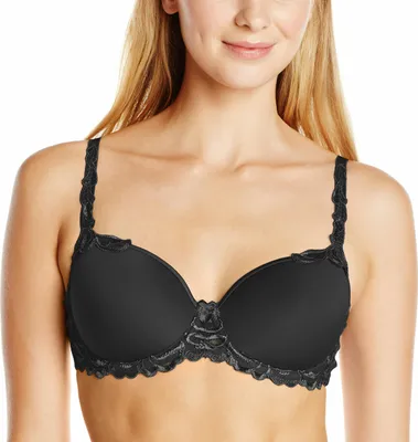 Image de Triumph Modern Finesse WP Soutien-gorge à coques Rembourrage respirant, Dentelle élégante sur les bonnets, Parties latérales plus larges pour un maintien supplémentaire