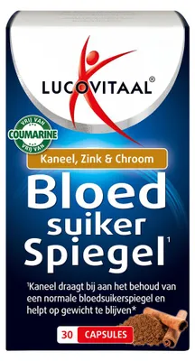 Productafbeelding van Lucovitaal Bloedsuikerspiegel Voedingssupplement - 30 capsules