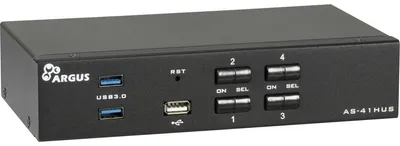 Produktbild von Inter-Tech h IPC Kvm Switch As-41Hus HDMI - KVM-Umschalter - 4-Port