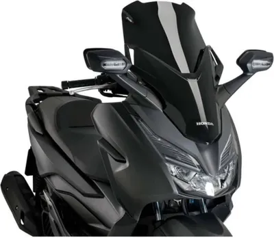 Obrázek produktu pro PUIG v-tech sportovní čelní sklo černé 415x395mm pro Honda