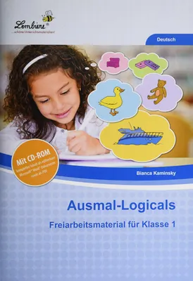 Obrázek produktu pro Ausmal-Logicals. Grundschule, Deutsch, Klasse 1