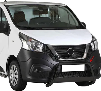 Produktbild von Frontbügel Frontschutzbügel für Nissan NV300 2016-2021 ø63mm Stahl Schwarz
