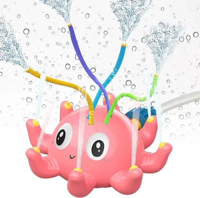 Produktbild von Wasserspielzeug, Sprinkler Gartenspielzeug, Oktopusform, für Kinder, für Außenbereich