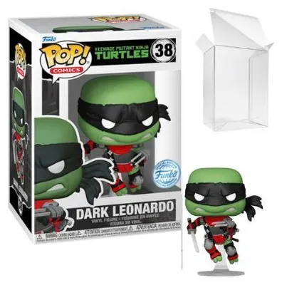 Productafbeelding van Funko Pop! Comics: Teenage Mutant Ninja Turtles - Donkere Leonardo #38, speciale editie, exclusief