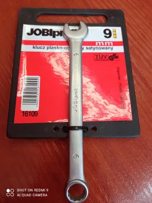 Produktbild von Jobi Ring Maulschlüssel 9 mm Satin