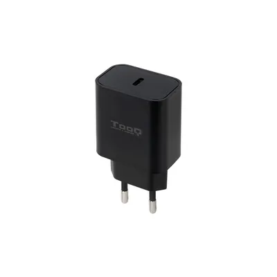 Immagine prodotto di Caricabatterie da parete TooQ TQWC-PDUSBC20B/ 1xUSB Tipo-C/ 20W