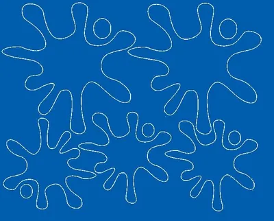 Produktbild von Maskierungsaufkleber, Löschaufkleber, blau matt