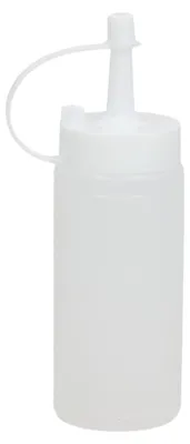 Produktbild von Spenderflasche/Sosenflasche transparent - mit Ausgieser - 146 ml - H13.50