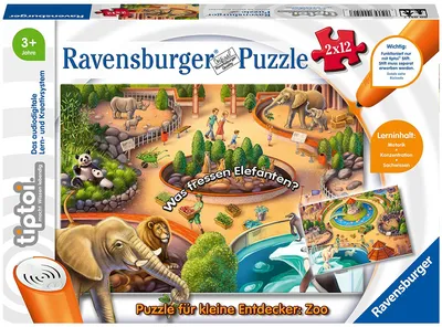 Produktbild von tiptoi® puzzle pro malé objevitele: Zoo (dětské puzzle)