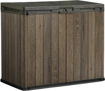 Produktbild von Garten-Aufbewahrungsschrank Keter SIO DARWIN 1 150 L – braun / Walnuss