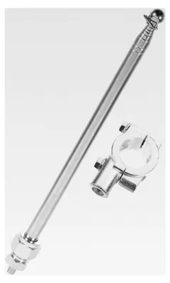 Produktbild von Verstellbarer und einziehbarer Fahnenmast aus Aluminiumlegierung für Motorräder und Fahrräder