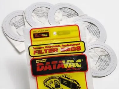 Image de Sacs filtres pour aspirateurs DATAVAC PRO SERIE VACUUM, Aspirateur électrique et nettoyeur à air comprimé