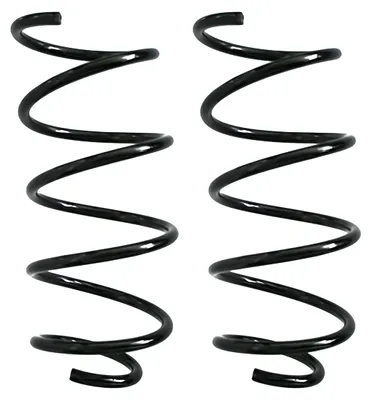 Image de Kit de ressorts de suspension pour essieu avant, ressorts hélicoïdaux Ø 142 mm SPIDAN, pour BMW Série 1, entre autres
