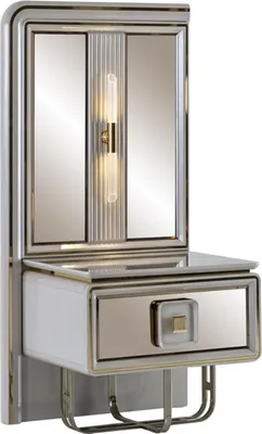 Produktbild von Nachttisch Weiß Modern Design Möbel Luxus Elegantes Schön Schlafzimmer Neu