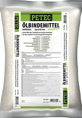 Image de PETEC ÖLBINDEMITTEL, TYPE III R Fein Sack, 20 Kg 0,002 kg (72320)