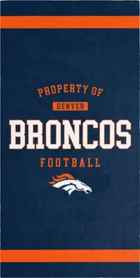 Produktbild von NFL Strandtuch PROPERTY OF Denver Broncos Football