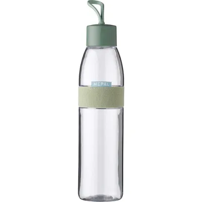 Produktbild von Mepal - Wasserflasche Ellipse - Wiederverwendbare Trinkflasche - Auslaufsichere - Geeignet für kohlensäurehaltige Getränke - BPA-frei - 700 ml - Nordic sage