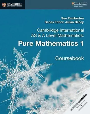 Image de Cambridge International AS & A Level Mathematics: Pure Mathematics 1 Coursebook