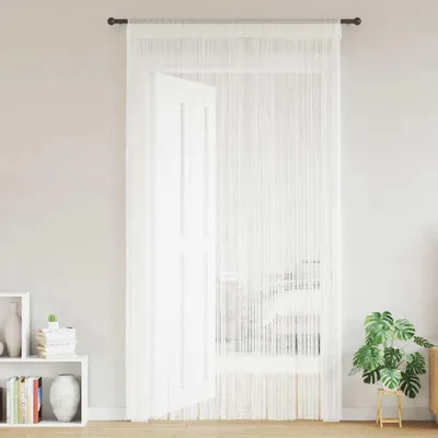 Obrázek produktu pro vidaXL Provázkové záclony 2 ks 140 x 250 cm Bílá