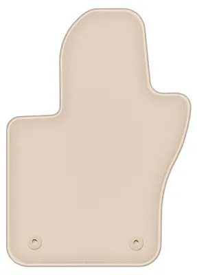 Produktbild von DURBAN Beige Velours-Fahrerfußmatte für Jeep Renegade SUV (2014-2019)