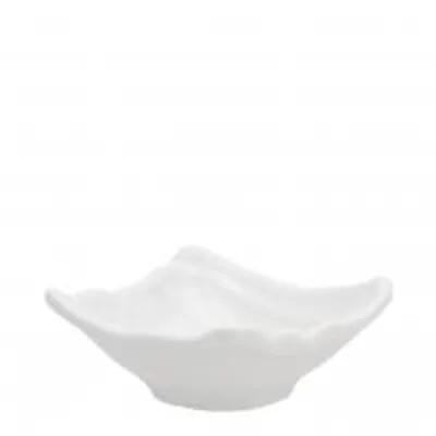 Immagine prodotto di H&H Ciotolina quadrata in melamina bianca con decoro ardesia dimensioni 9 x 3 cm