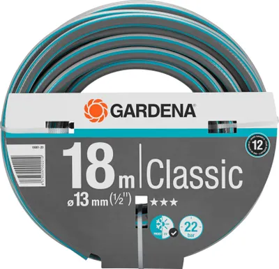 Produktbild von Gardena Classic Schlauch 13mm Durchmesser 18m Länge ohne Systemteile