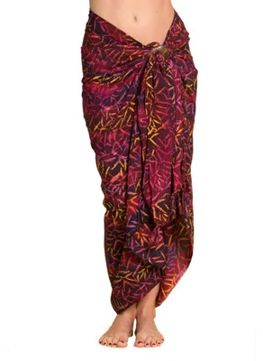 Produktbild von PANASIAM Sarong B008 purple tones, L
