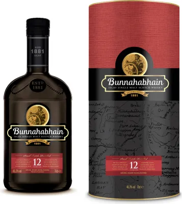 Produktbild von Bunnahabhain 12 Jahre Islay Single Malt Scotch Whisky in Geschenkpackung | 46,3 % vol | 0,7 l