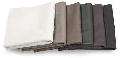 Lederreste, Weiß/Grau, 0,5 kg, A2, Echtleder, Basteln, Reparatur