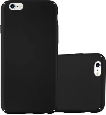 Produktbild von Cadorabo Hülle für Apple iPhone 6 PLUS / 6S PLUS Schutzhülle in Schwarz Hard Case Handy Hülle Etui