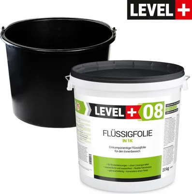 Produktbild von Dichtset Flüssigfolie 20kg +  20L Mörteleimer PVC Abdichtung SET403