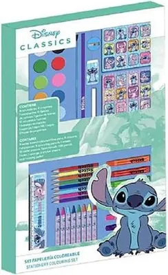 Productafbeelding van CERDÀia Disney Stitch Kleurset - Premium schoolset