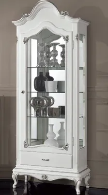 Image de Vitrinen Glas Schrank Italienische Möbel Vitrine Wohnzimmer Anrichte Schränke