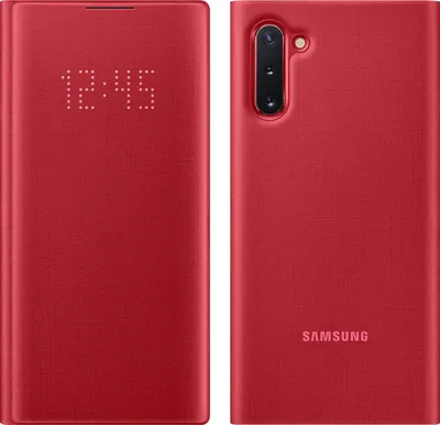Produktbild von Samsung Booktype kompatibel mit Samsung Galaxy Note 10 - Rot